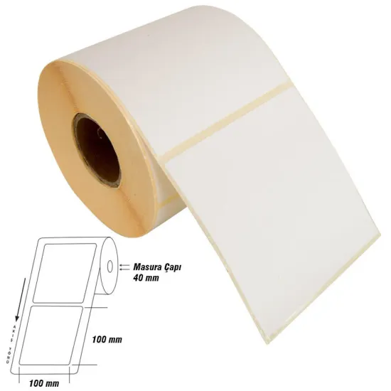 Joyoffice Eko Termal Etikei 100x100mm 300 Sarım