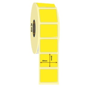 Joy Office Sarı Eczane Etiketi 60x30 mm 1500'lü Rulo